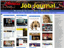 Tablet Screenshot of christianjobjournal.com